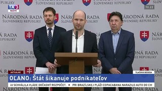 TB predstaviteľov hnutia OĽaNO o vládnom boji proti igelitkám