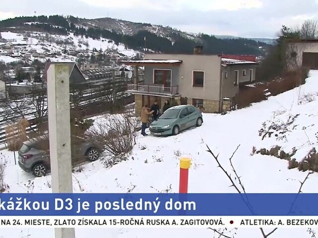 Výstavba diaľnice D3 sa komplikuje, bráni jej jeden dom