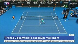 Rybáriková podľahla Wozniackej v osemfinále Australian Open