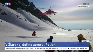 Skialpinisti strhli lavínu v Západných Tatrách, jeden neprežil