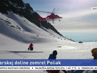 Skialpinisti strhli lavínu v Západných Tatrách, jeden neprežil