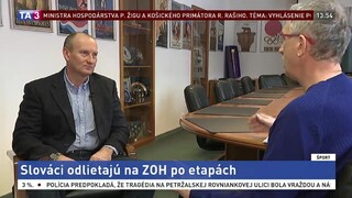 R. Buček o stave príprav slovenskej výpravy na ZOH