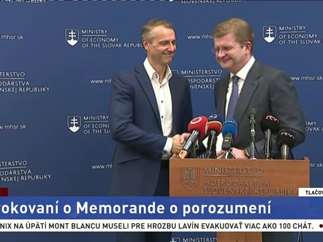 TB P. Žiga a R. Rašiho o rokovaní so spočnosťou European Uranium Resources