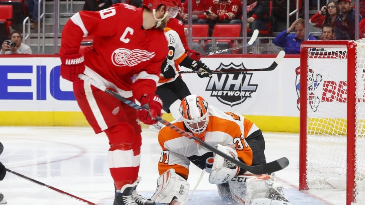 NHL: Tatar prehre Detroitu nad Philadelphiou zabrániť nedokázal