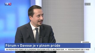 HOSŤ V ŠTÚDIU: V. Lichvár o ekonomickom fóre v Davose