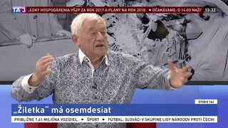 Golonka jubiluje, v TA3 hovoril o riešeniach pre slovenský hokej