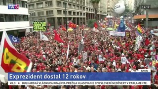 Protestujúci čakali na rozsudok o exprezidentovi, dostal 12 rokov