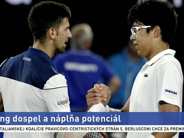 Australian Open: Kórejčan Chung zabojuje o finále s Federerom