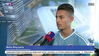 Slovan má novú posilu, angažoval Maročana Rharsalla