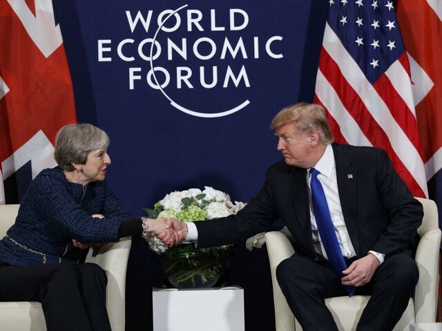 Svetovým výzvam budeme čeliť spoločne, tvrdia Mayová a Trump