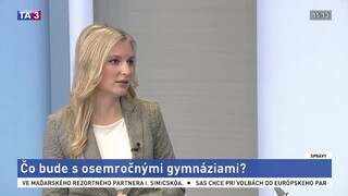 HOSŤ V ŠTÚDIU: H. Džurná o osude osemročných gymnázií