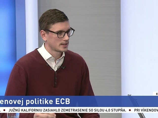 HOSŤ V ŠTÚDIU: Analytik M. Babocký o menovej politike ECB