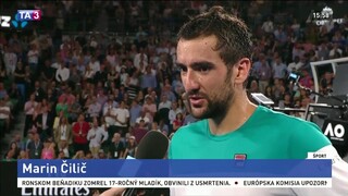 Do finále Australian Open sa prebojoval Chorvát Čilič