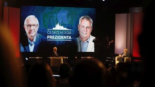 Zeman a Drahoš sa stretli v poslednej debate pred voľbami