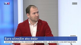 HOSŤ V ŠTÚDIU: Analytik S. Pánis o sile eura