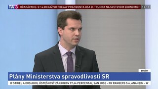 HOSŤ V ŠTÚDIU: M. Linhart o plánoch ministerstva spravodlivosti