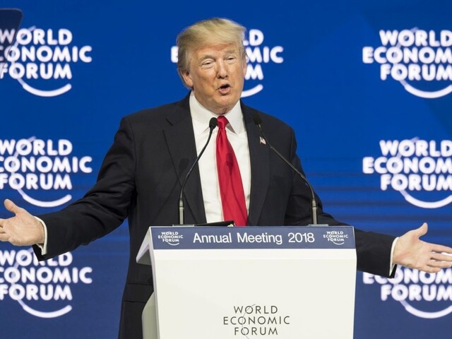 Trump v Davose obhajoval svoju politiku v súvislosti s voľným obchodom