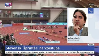 Rozhovor s A. Juckom o vzostupe slovenských šprintérov
