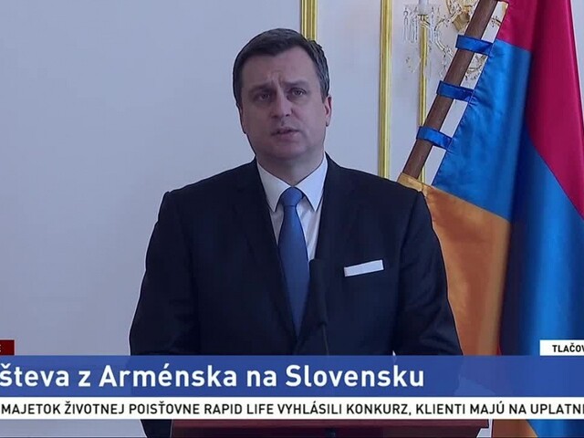 TB A. Danka s predsedom arménskeho Národného zhromaždenia
