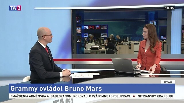 ŠTÚDIO TA3: Redaktor P. Nittnaus o hudobných cenách Grammy