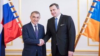 Danko sa stretol s arménskym rezortným kolegom, hovorili aj o genocíde