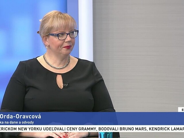 HOSŤ V ŠTÚDIU: A. Orda-Oravcová o formulároch k daniam