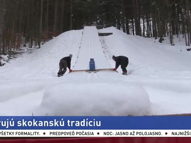 Lyžiari v Selciach sa vracajú k tradícii, obnovujú skokanské mostíky