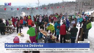 Na Dedovke sa varila kapustnica, kuchárom prialo aj počasie