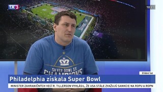 ŠTÚDIO TA3: S. Gašparovič o finále Super Bowlu