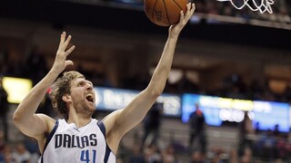 NBA: Nowitzki odohral 50 tisíc minút, je šiestym hráčom v histórii