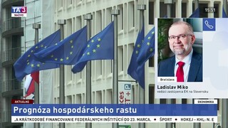 Vedúci zastúpenia EK na Slovensku L. Miko o raste slovenskej ekonomiky