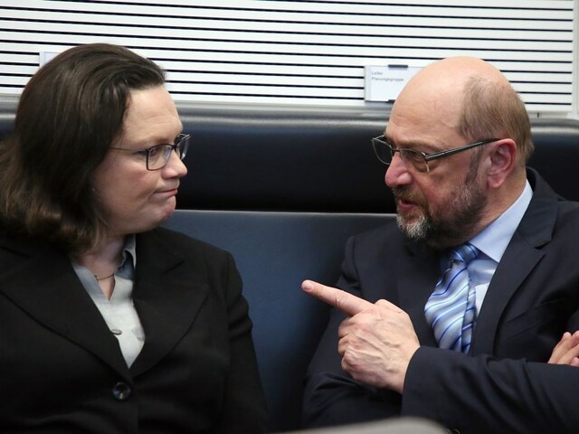 Schulz oznámil rezignáciu, za nástupkyňu chce navrhnúť Nahlesovú