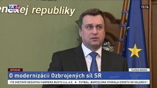 TB A. Danka o modernizácii Ozbrojených síl Slovenskej republiky