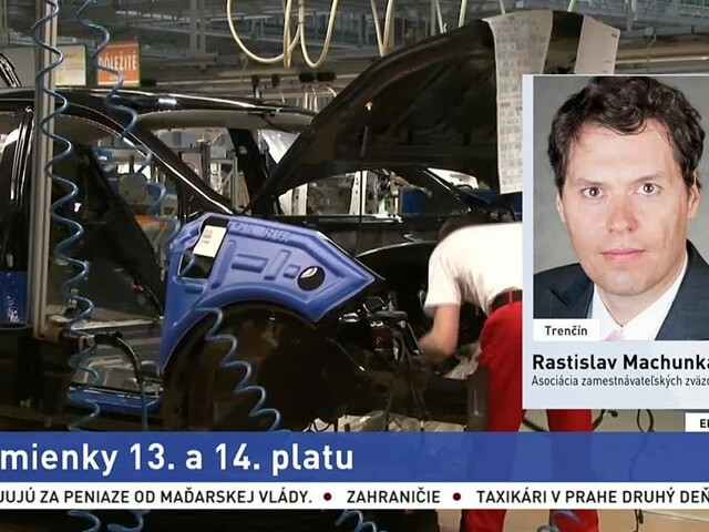 R. Machunka o postoji zamestnávateľov k vyplácaniu 13. a 14. platov