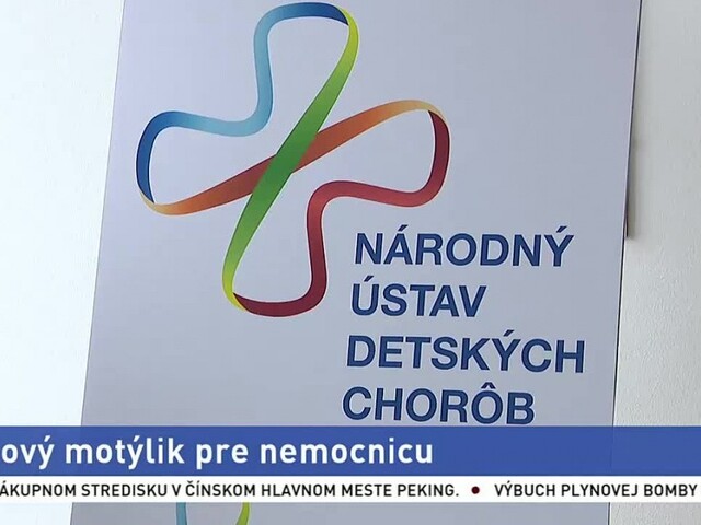 Dúhový motýlik dáva pacientom nádej v boji proti zákerným chorobám