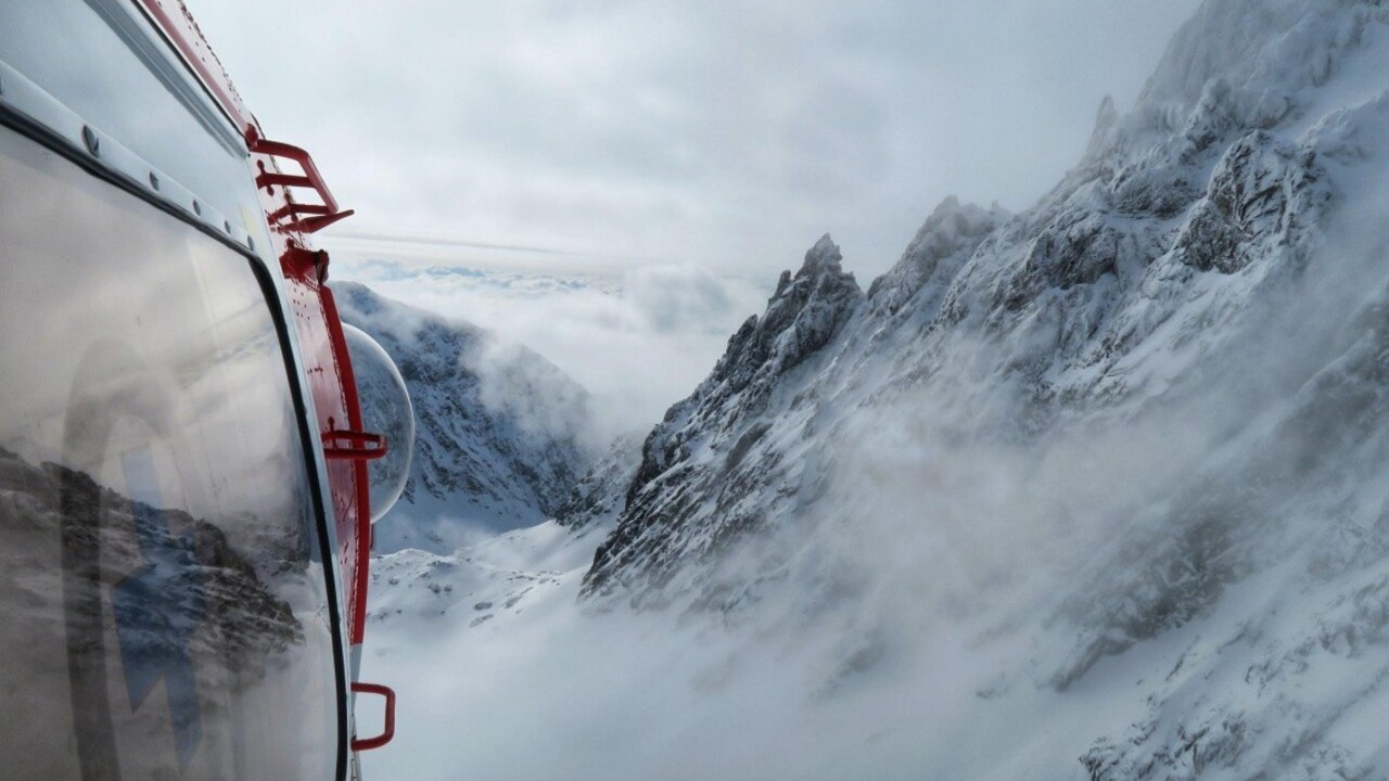 V Tatrách ratovali Poliakov, s masou snehu padali desiatky metrov