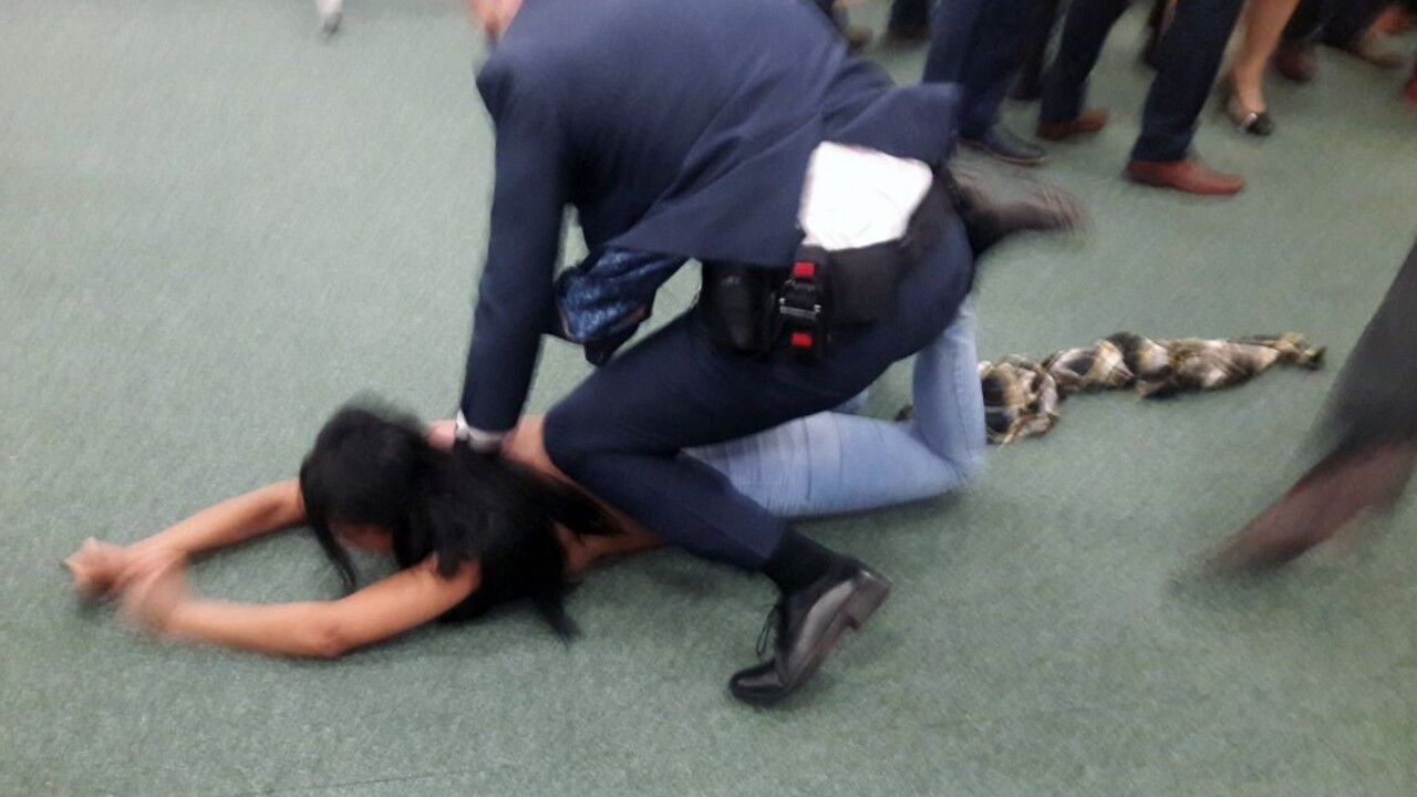 S odhalenými prsiami sa vrhla pred Zemana, teraz prišla o prácu