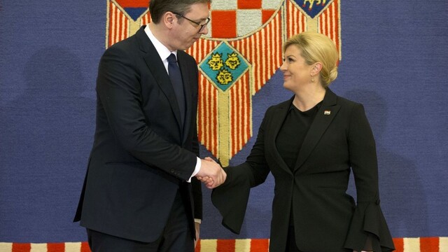 Prezident Srbska pricestoval do Chorvátska, chcú zlepšiť vzťahy