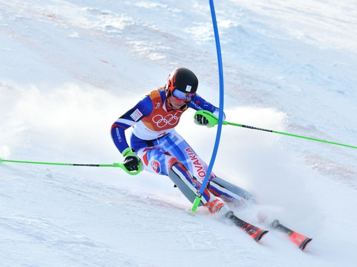 Slovenkám slalom nevyšiel, zlatú medailu vybojovala Švédka
