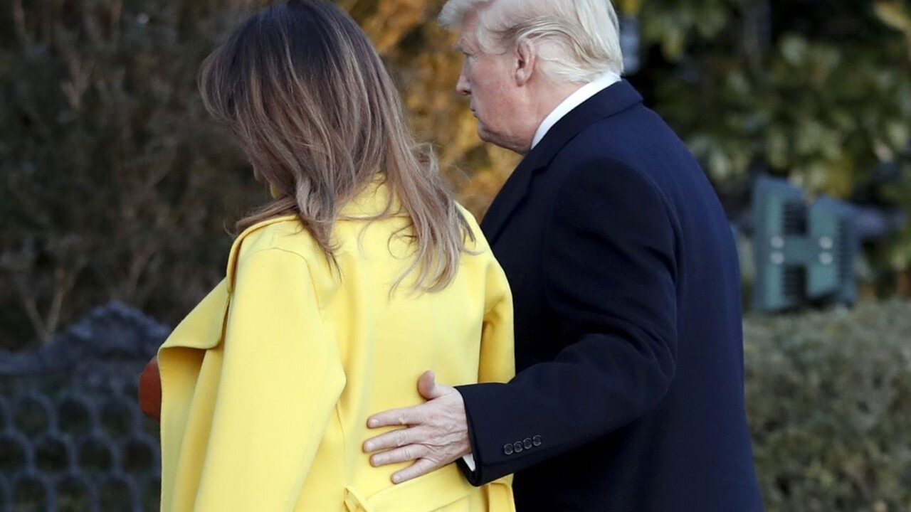 Trump mal byť Melanii neverný, údajná milenka zverejnila list