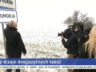 Dvojjazyčné tabule pri cestách budú vyzerať inak, začnú ich meniť