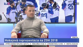ŠTÚDIO TA3: M. Lažo o výkonoch našich hokejistov na ZOH
