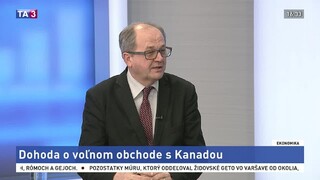 HOSŤ V ŠTÚDIU: V. Páleník o dohode o voľnom obchode