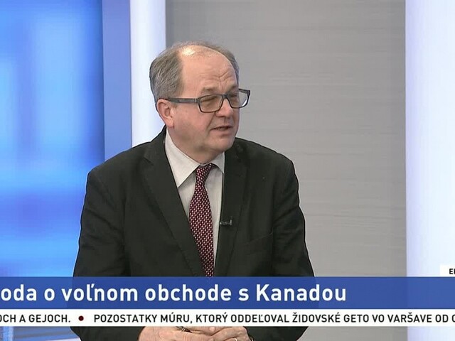 HOSŤ V ŠTÚDIU: V. Páleník o dohode o voľnom obchode