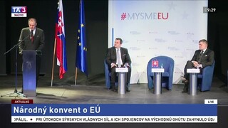 Kiska na konvente hovoril o propagande, Danko o reforme EP