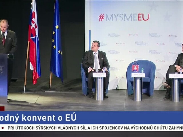 Kiska na konvente hovoril o propagande, Danko o reforme EP