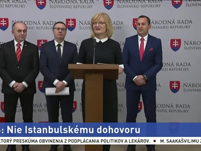 TB poslancov SNS o postoji k Istanbulskému dohovoru