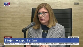 TB ministerstva pôdohospodárstva o rastúcom záujme o export