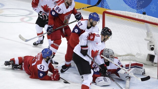 Česi bez medaily. V desaťgólovej prestrelke bronz vybojovala Kanada