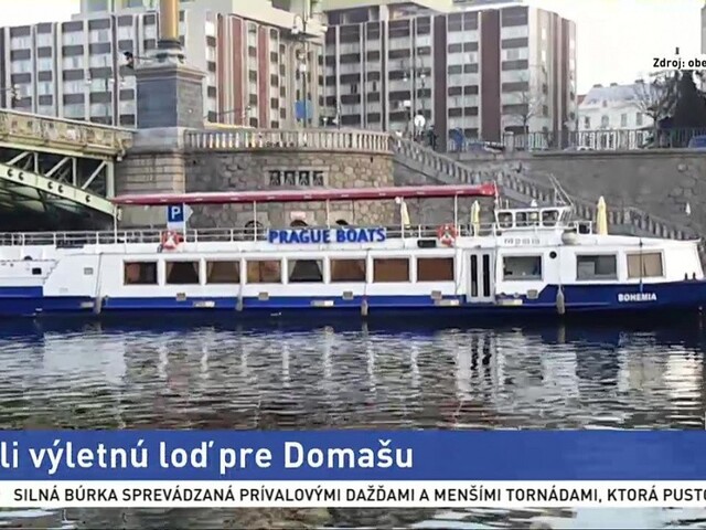 Na Domašu chcú vrátiť výletnú loď, obec žiada o dotáciu